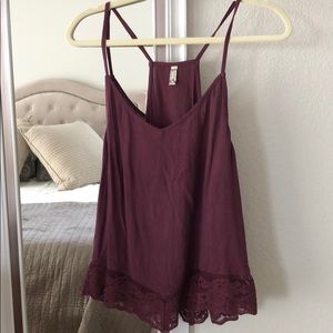 Free people eggplant tank